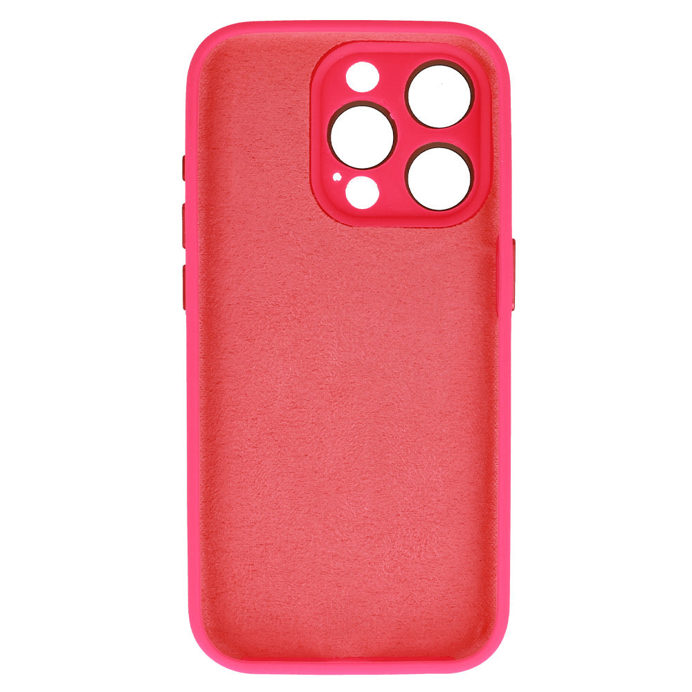 Калъф – Tel Protect Lichi Soft – iPhone 15 Plus – Розов