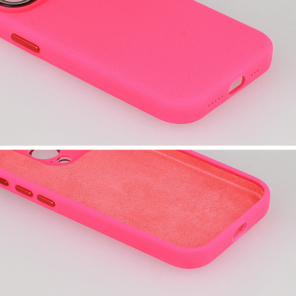 Калъф – Tel Protect Lichi Soft – iPhone 15 Plus – Розов