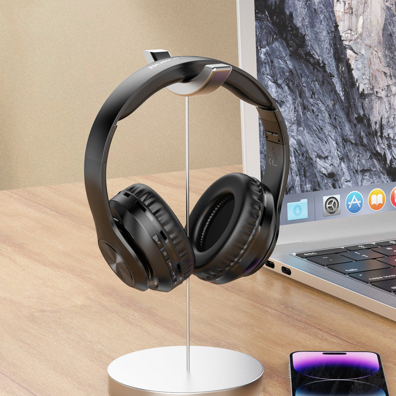 Borofone – Безжични Bluetooth слушалки– BO24 Gratified bluetooth – Черно