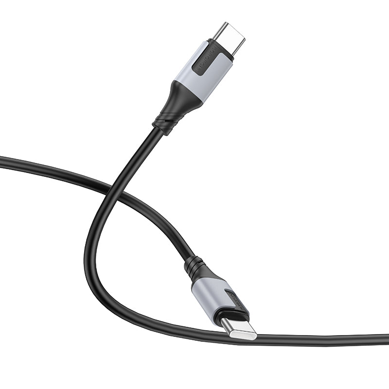 Borofone – Кабел Bx101 Creator – Type-C към  Type-C 60W 3A 1m. – Черен