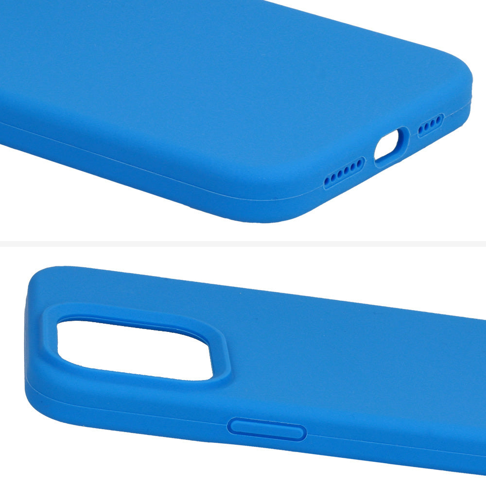 Калъф силикон – Silicone Lite Case – iPhone 13 Pro Max – Син