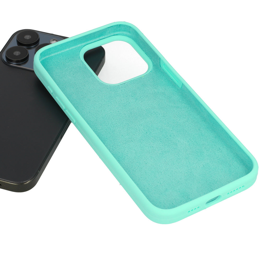 Калъф силикон – Silicone Lite Case – iPhone 14 – Ментов