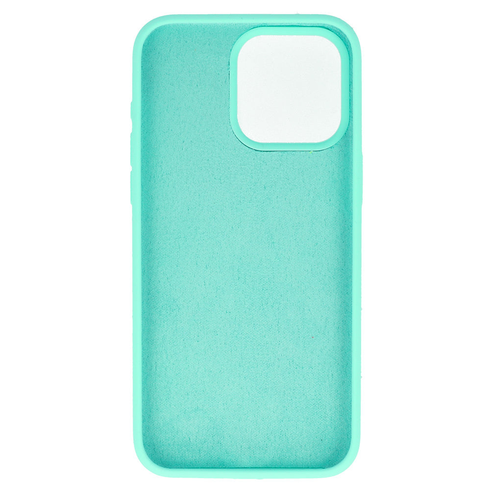 Калъф силикон – Silicone Lite Case – iPhone 15 Plus – Ментов