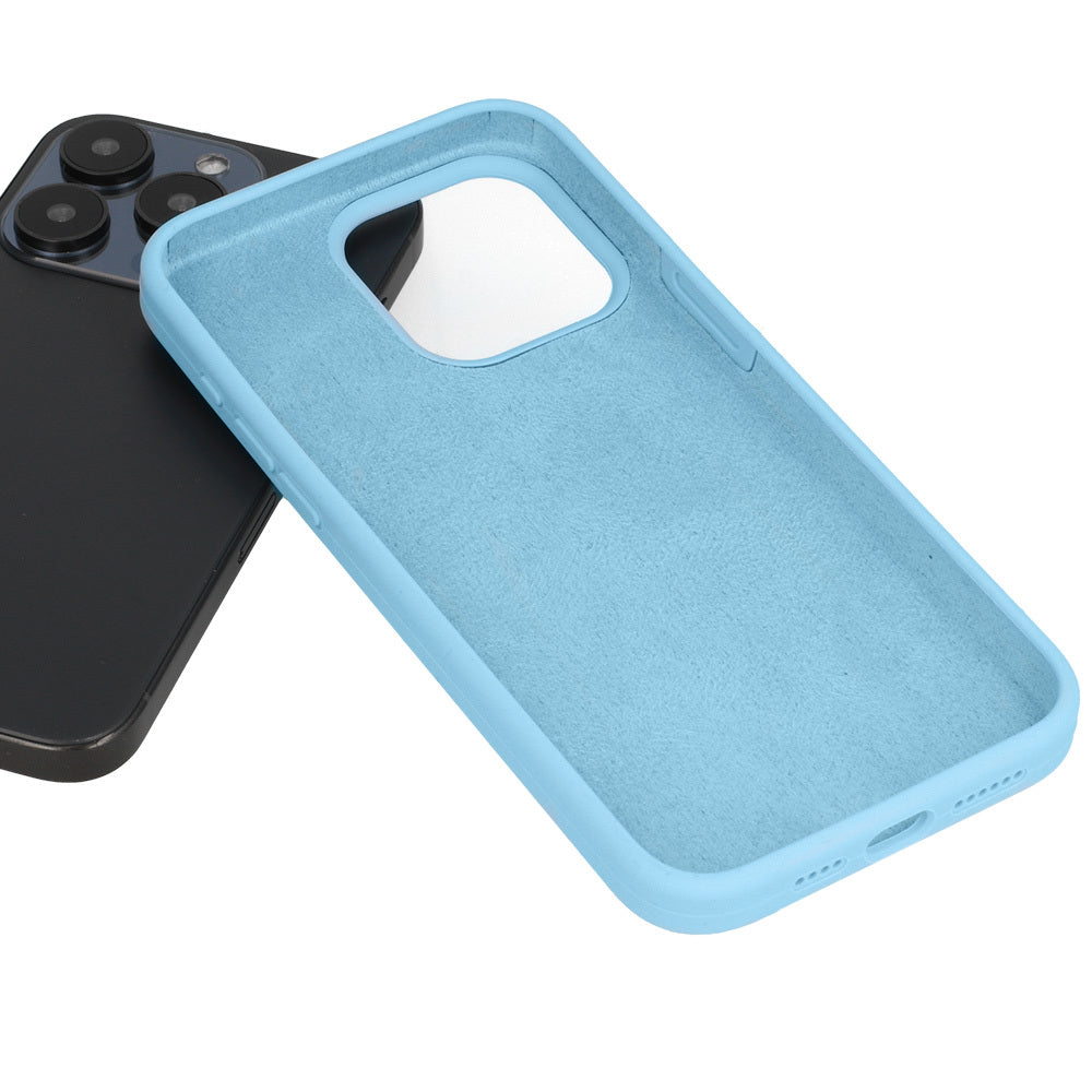 Калъф силикон – Silicone Lite Case – Samsung Galaxy A14 4G/5G –Светло син