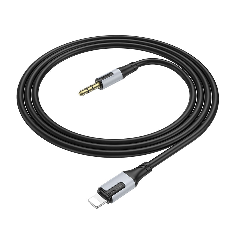 Borofone – Кабел – Bl19 – Jack 3,5Mm → Lightning – 1m. – Черен