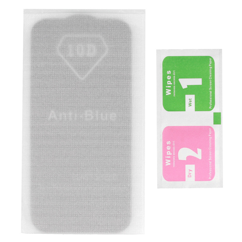 Закален Стъклен протектор – Anti Full Glue  – Xiaomi  Redmi None 10/Note 10S/Poco M5S – Blue