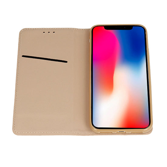 Калъф тефтер – Smart Book MAGNET –Xiaomi Redmi None 13 PRO 5G – Златист
