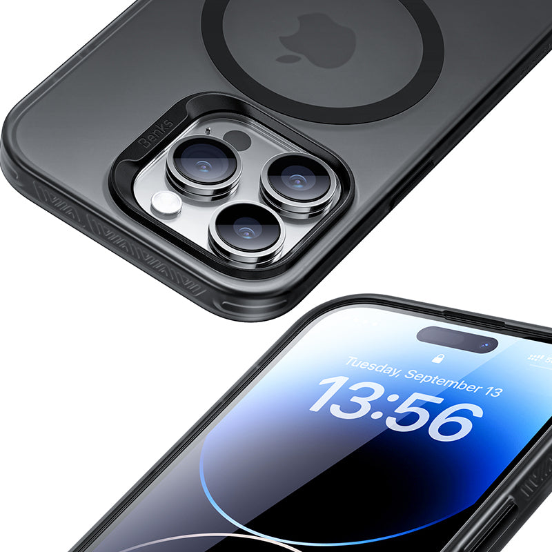 Benks – Калъф Magnetic Lucid Armor – iPhone 15 Pro – Черен