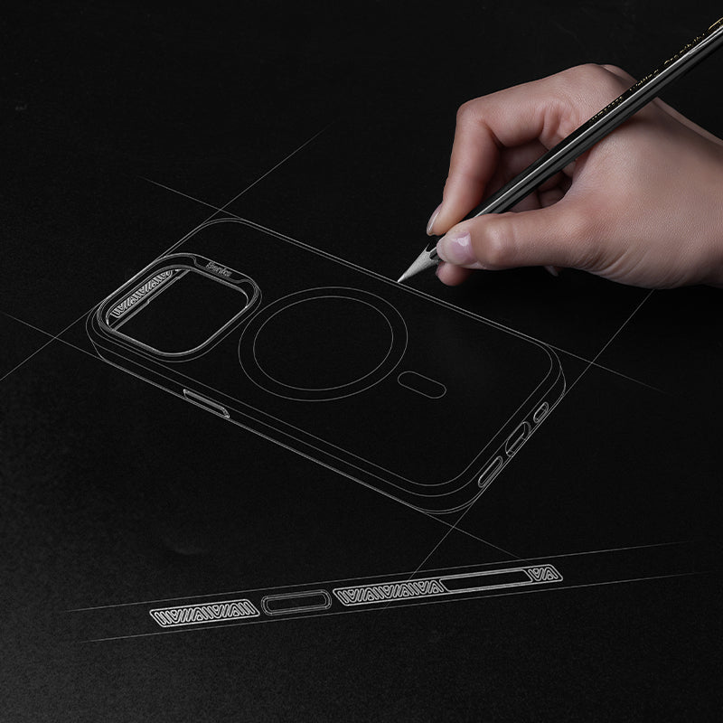 Benks – Калъф Magnetic Lucid Armor – iPhone 15 Pro – Бял