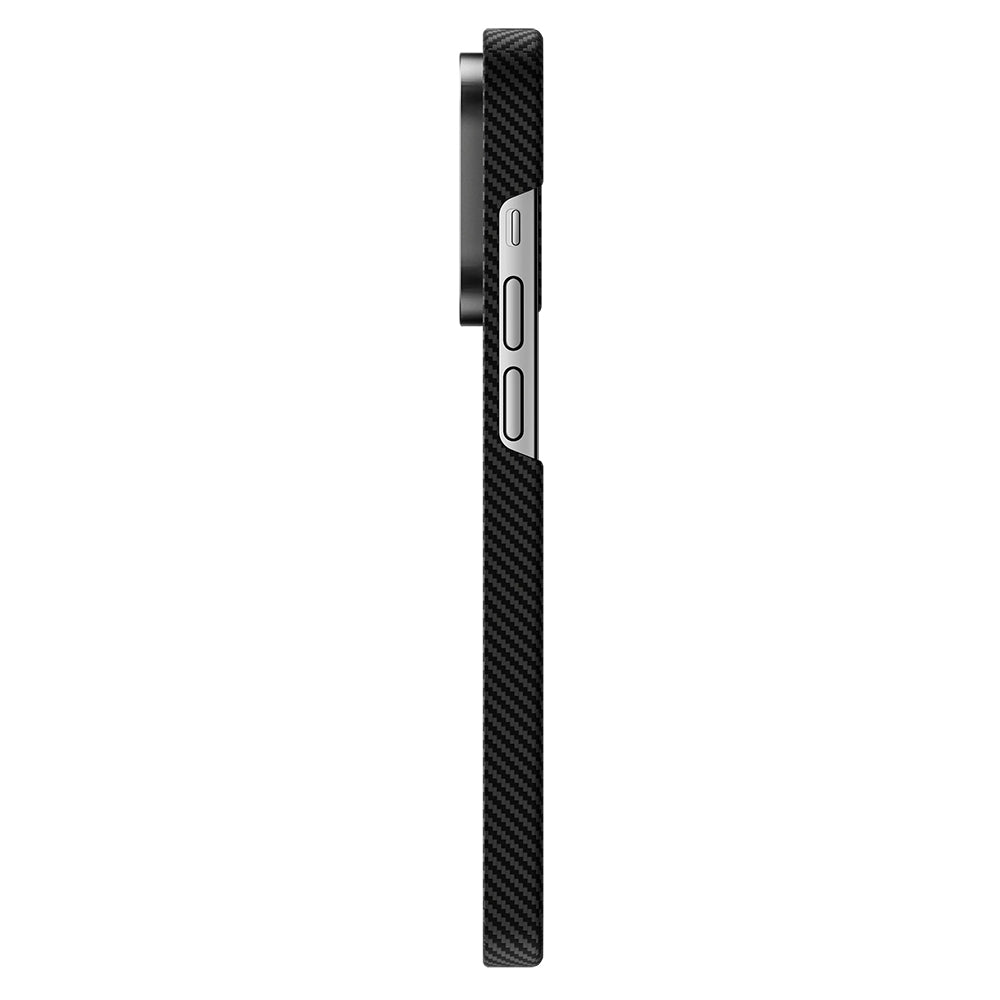 Benks – Magnetic Armor Air Kevlar Metal Frame 600D – iPhone 15 Pro – Черен