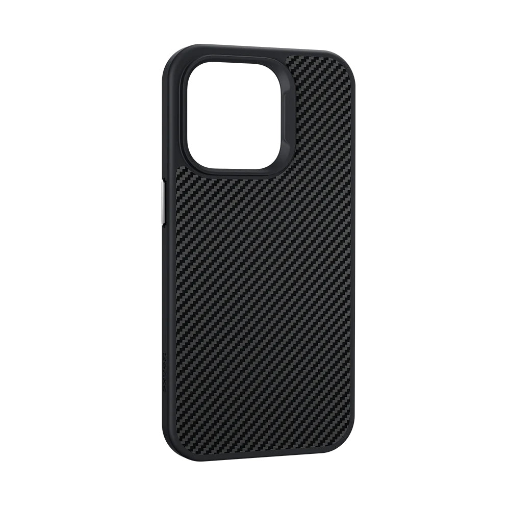 Benks – Калъф Magnetic Hybrid Armor Pro Kevlar Metal Frame 600D – iPhone 15 Pro – Черен