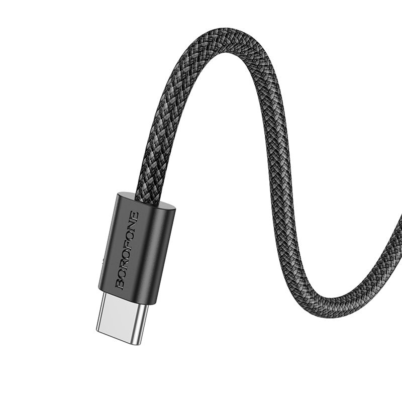 Borofone – BX104 Primo кабел - Type C към Type C - 60W 3A 1m. – Черен