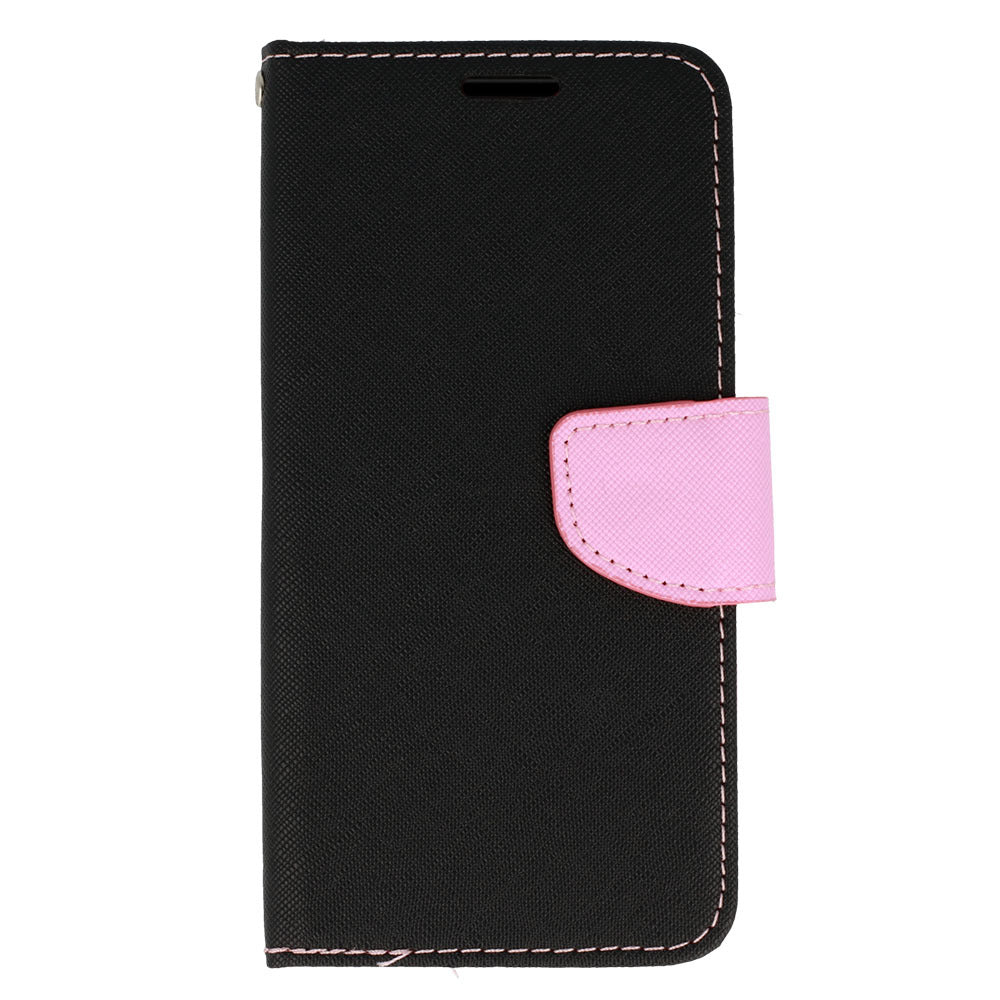 Калъф силикон – Fancy – Samsung Galaxy S23 Ultra – Розов-Черен