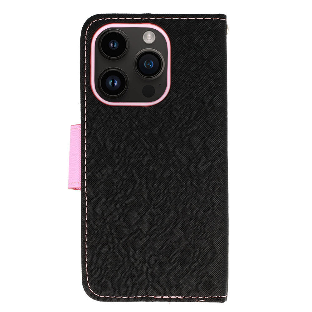 Калъф силикон – Fancy – Samsung Galaxy S23 Ultra – Розов-Черен