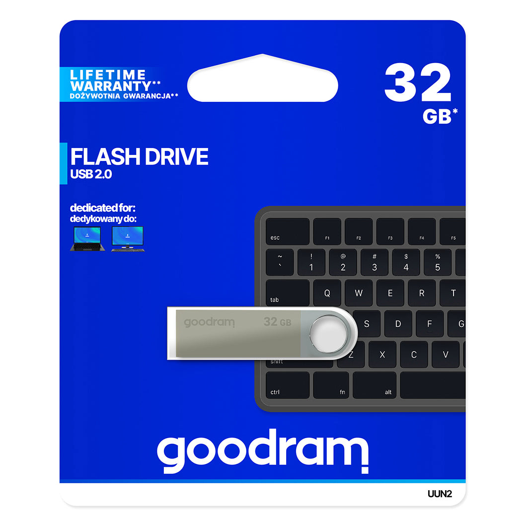 GoodRam – Pendrive Goodram Uun2 32Gb Usb 2.0 – Сребрист