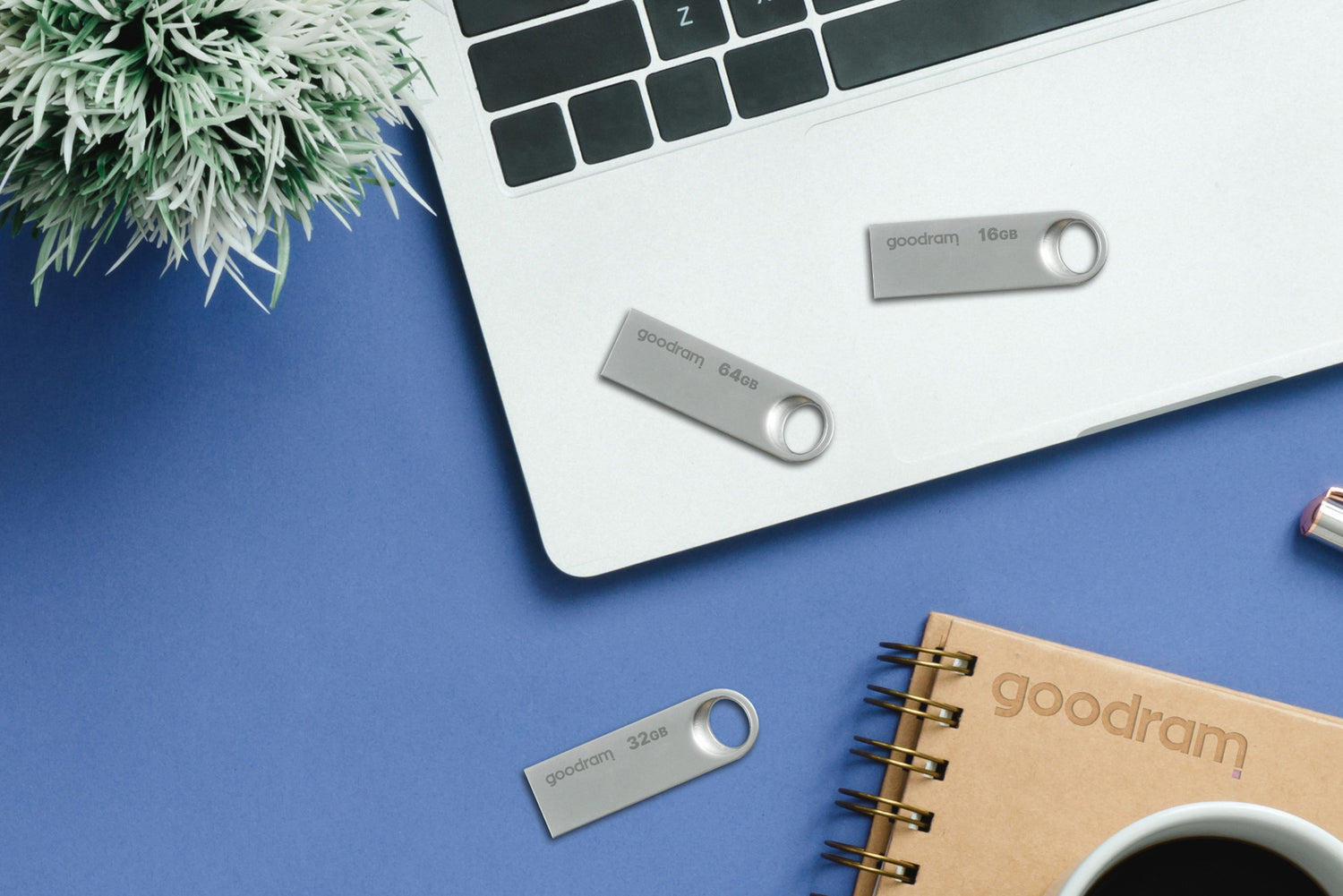 GoodRam – Pendrive Goodram Uno3 64Gb Usb 3.2 Gen 1 – Сребрист