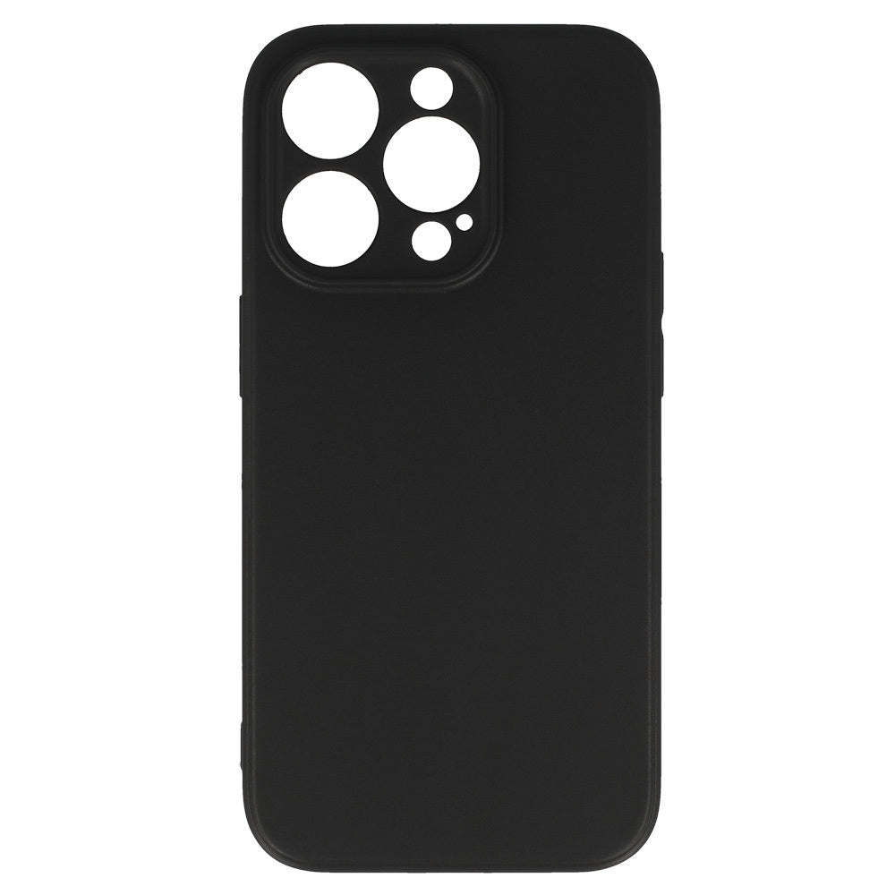 Калъф силикон – 2 mm Perfect – Matt – iPhone 13 Pro – Черен