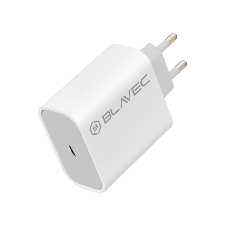 Blavec – Заряден адаптер – BC1 Typе-C PD 25W (TCBC1 CW25) – Бяло