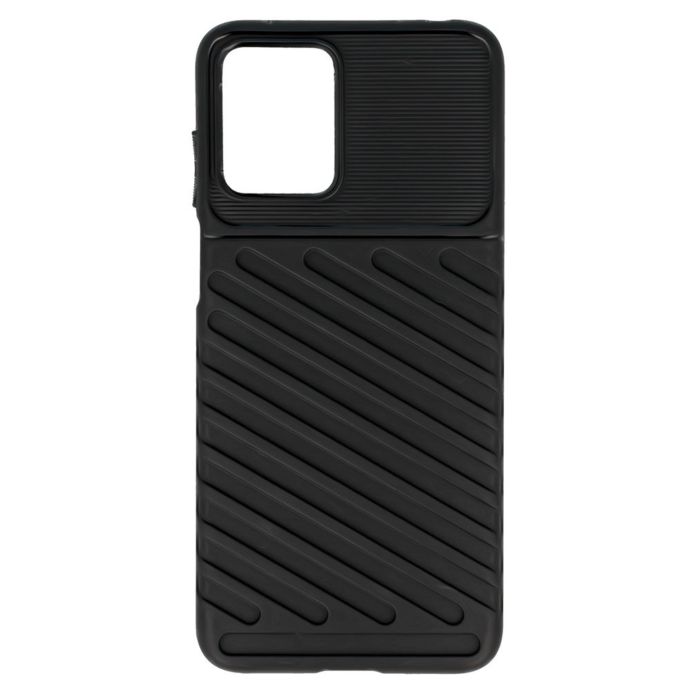 Калъф силикон – Thunder – Motorola Moto G13 – Черен
