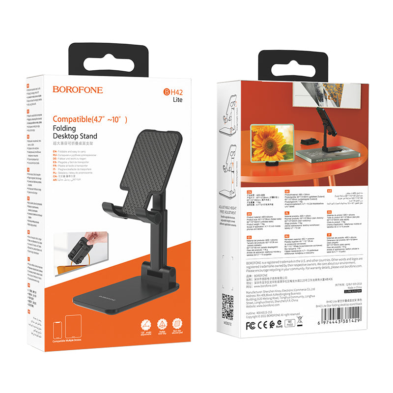 Borofone – Borofone Стойка за бюро Bh42 Lite Star – Черен