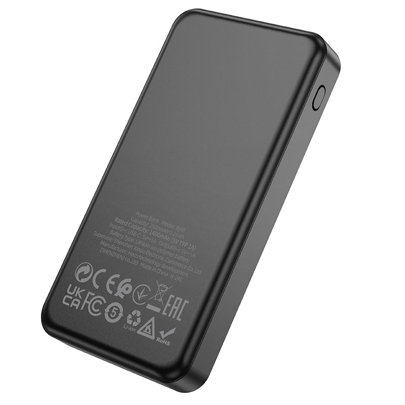 Borofone – Power Bank 2500Mah Bj48 Mini Usb – Черен