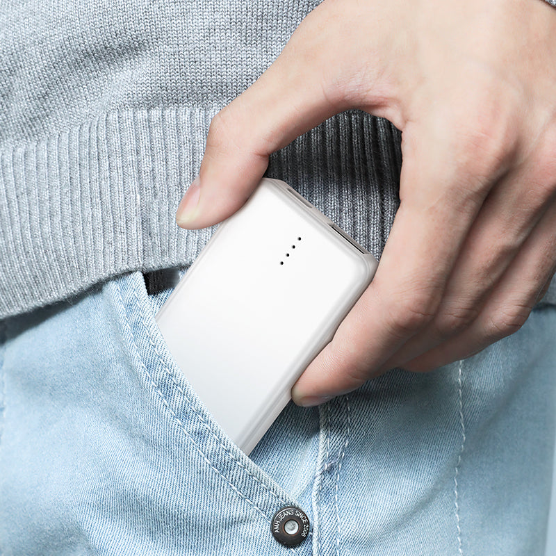 Borofone – Power Bank 2500mAh BJ48 Mini USB – Бял