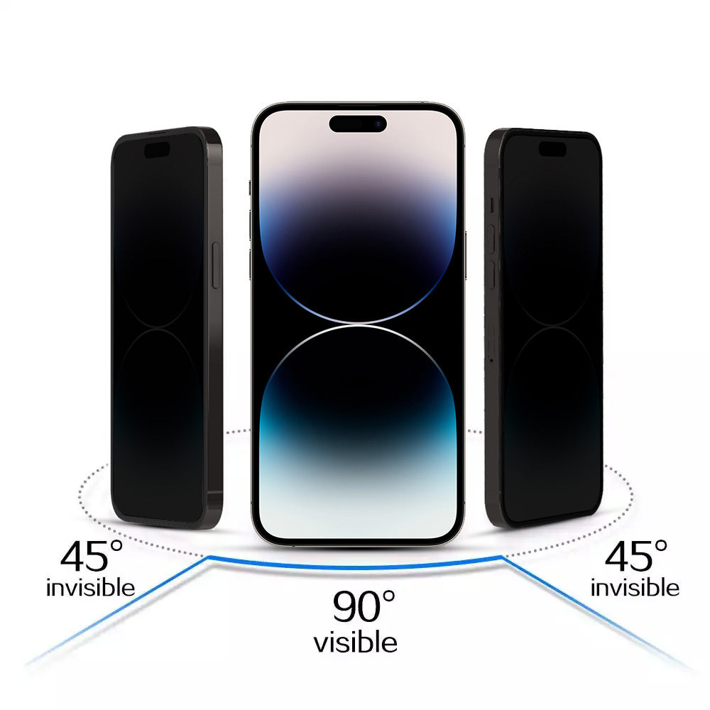 Закален Стъклен протектор – Privacy Glass – Samsung Galaxy S24 – Черен
