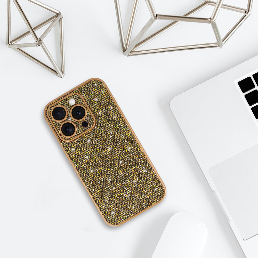 Калъф силикон –  Flash Case – iPhone 12 – Златист