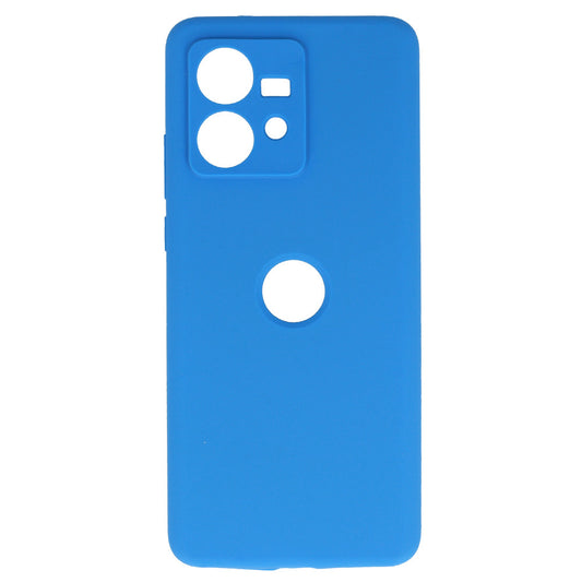 Калъф силикон – Silicone Lite Case – Motorola Edge 40 Neo 5G – Син
