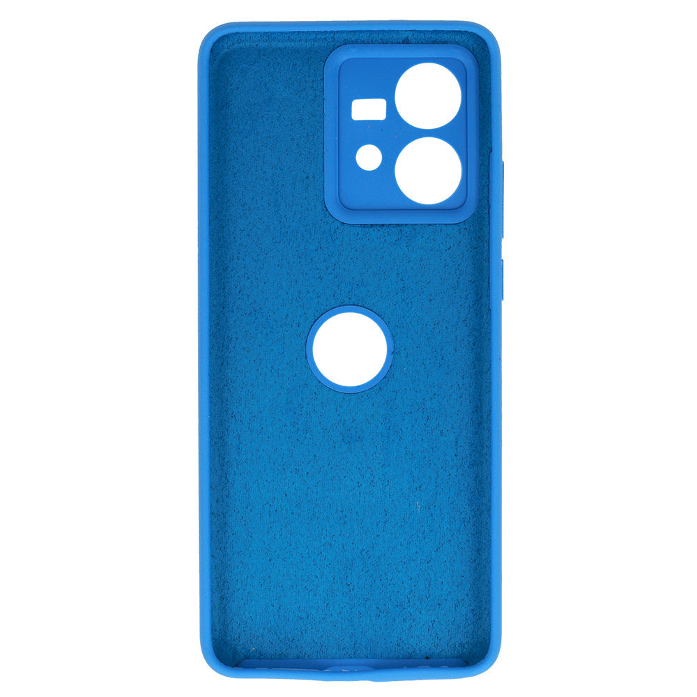 Калъф силикон – Silicone Lite Case – Motorola Edge 40 Neo 5G – Син