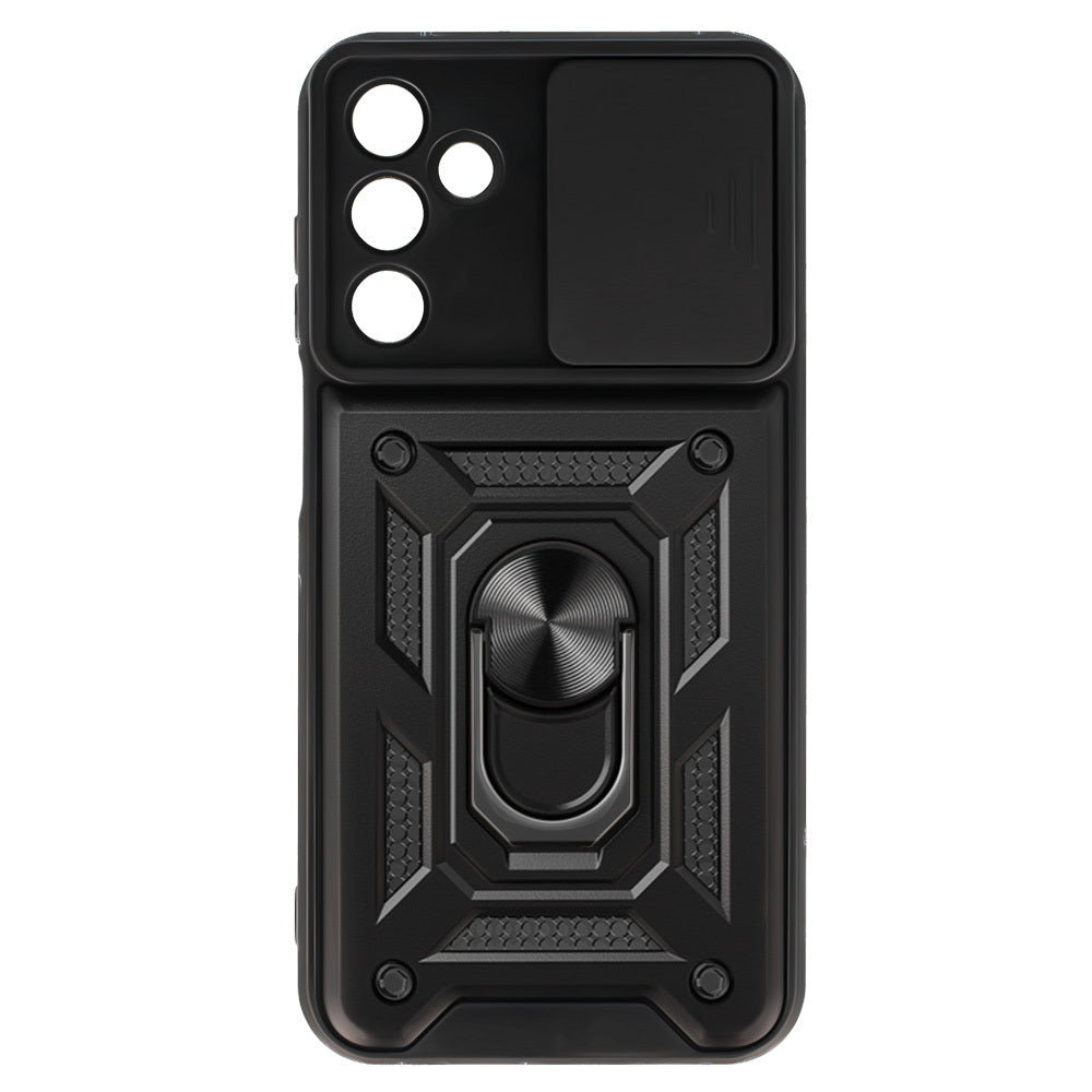 Калъф силикон – Slide Camera Armor – Samsung Galaxy A15 4G/5G – Черен