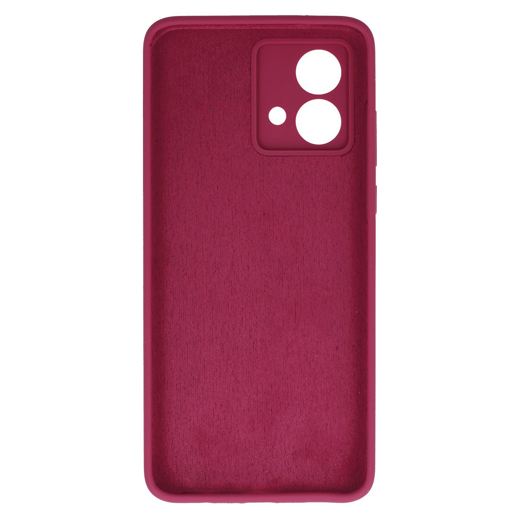 Калъф силикон – Silicone Lite Case – Motorola Moto G84 5G – Бордо