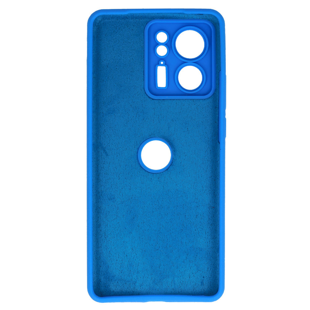 Калъф силикон – Silicone Lite Case – Motorola Edge 40 5G – Син