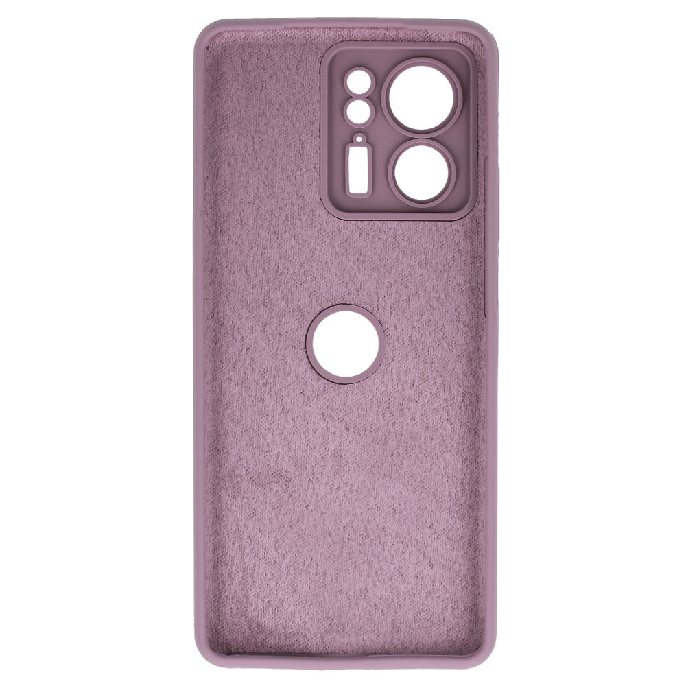 Калъф силикон – Silicone Lite Case – Motorola Edge 40 5G–Светлолилав