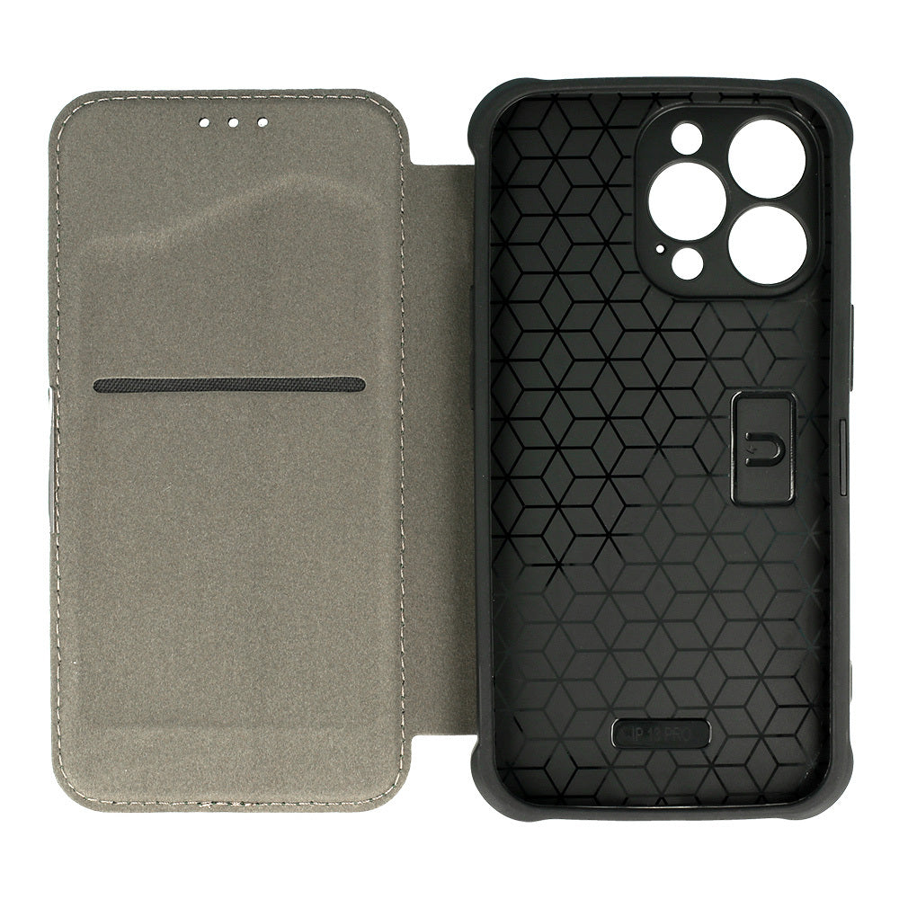 Калъф тефтер – Razor Carbon Book – Xiaomi Redmi None 13 5G – Черен
