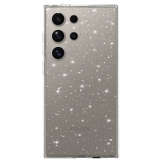 Калъф силикон – Crystal Блестящ – Samsung Galaxy S23 Ultra – Сребрист