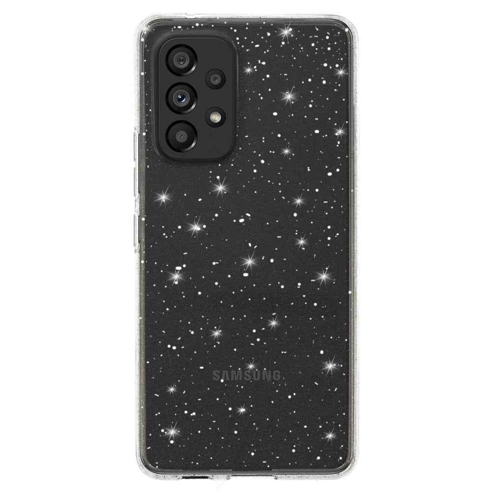Калъф силикон –  Crystal Блестящ – Samsung Galaxy A33 5G – Сребрист