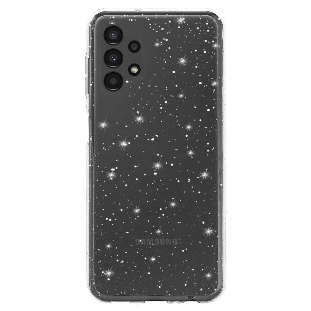 Калъф силикон –  Crystal Блестящ – Samsung Galaxy A13 4G – Сребрист
