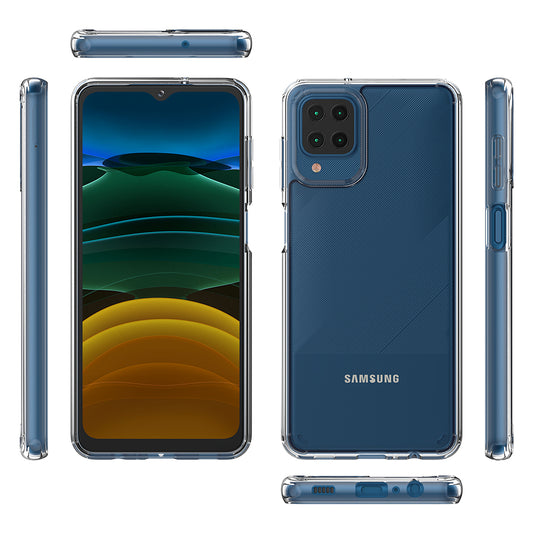 Калъф силикон – Clear – Samsung Galaxy A12 – Прозрачен