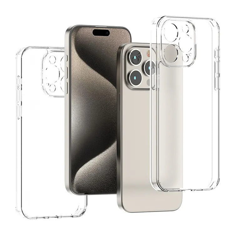 Калъф силикон – Clear – iPhone 12 Pro – Прозрачен