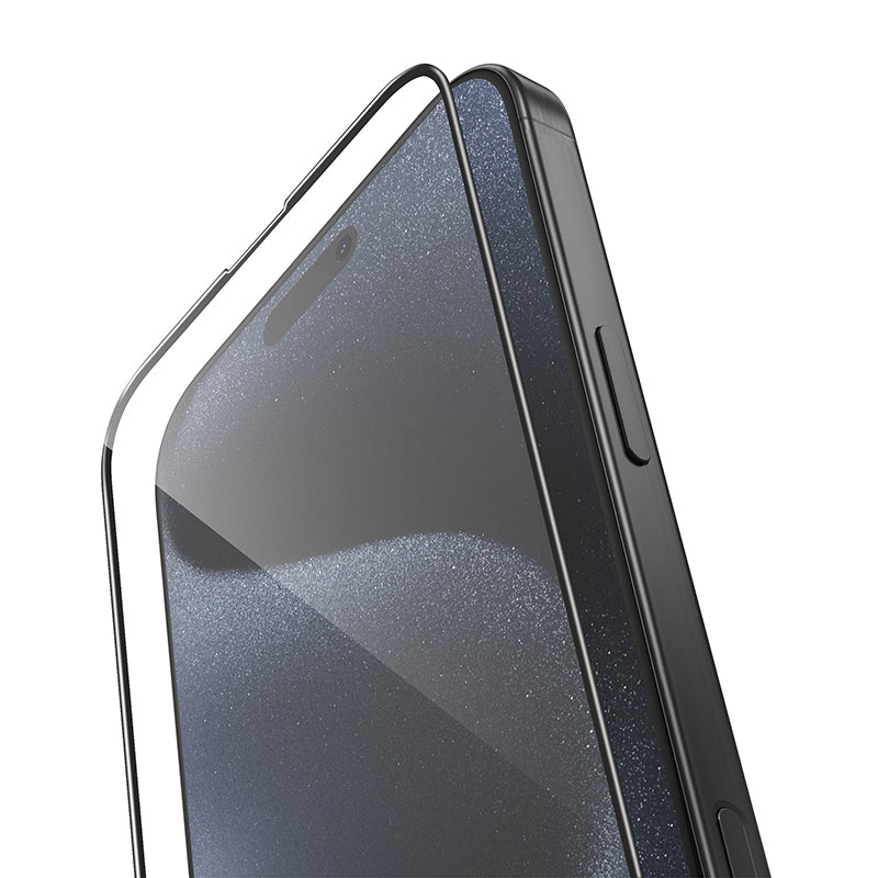 Borofone – Закален Стъклен протектор – BF8 Diamond Armor Full Screen 5D – Large Arc – iPhone 16 Pro Max