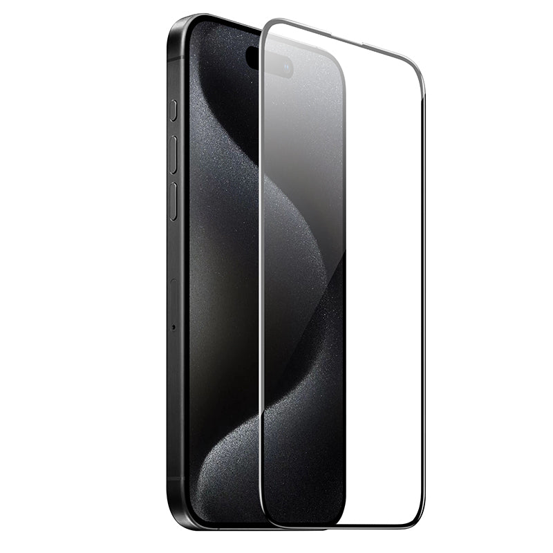 Borofone – Закален Стъклен протектор – BF8 Diamond Armor Full Screen 5D – Large Arc – iPhone 16 Pro