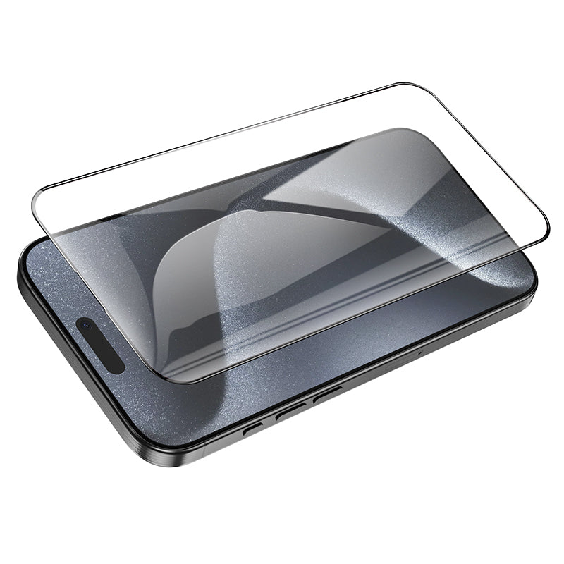 Borofone – Закален Стъклен протектор – BF6 Diamond Armor Full Screen HD – iPhone 16 Pro Max