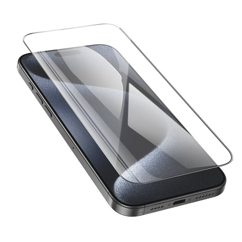 Borofone – Закален Стъклен протектор – BF6 Diamond Armor Full Screen HD – iPhone 16 Pro