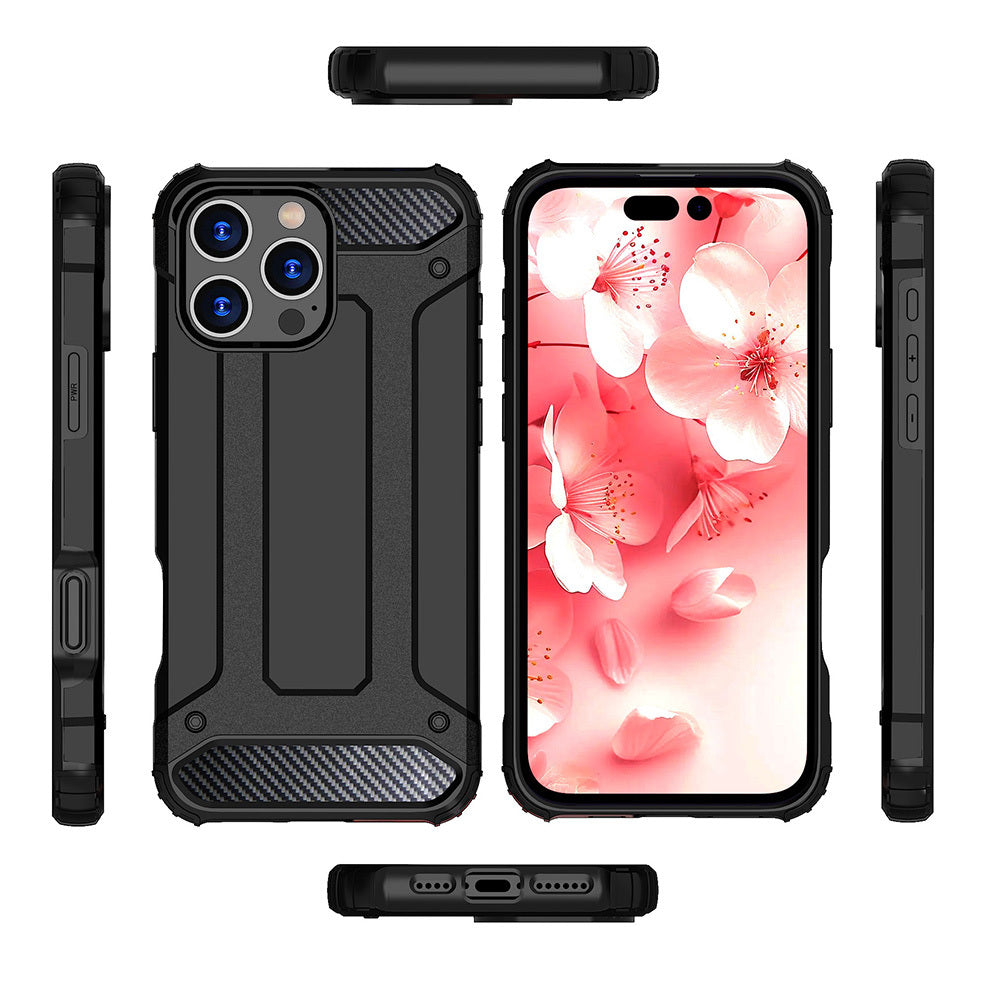 Калъф – Armor Carbon – iPhone 16 Pro – Черен