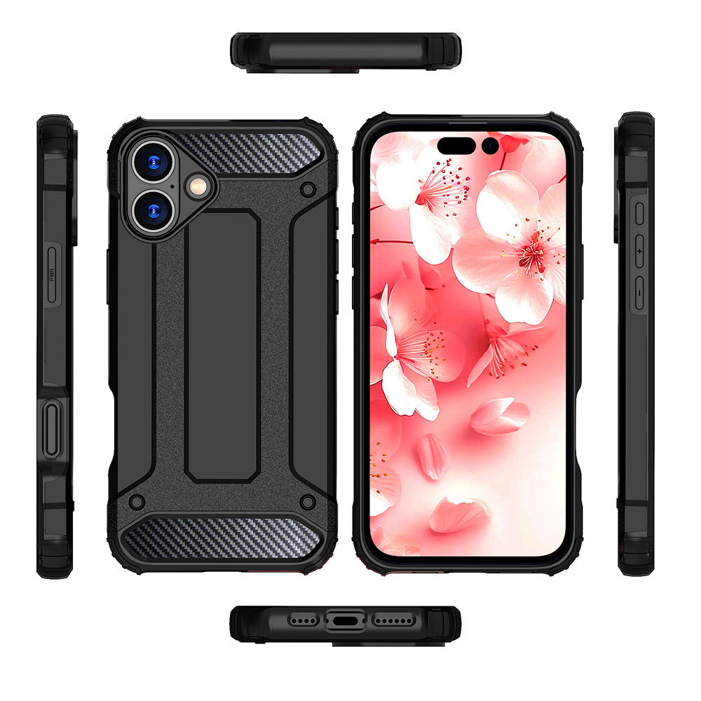 Калъф – Armor Carbon – iPhone 16 – Черен