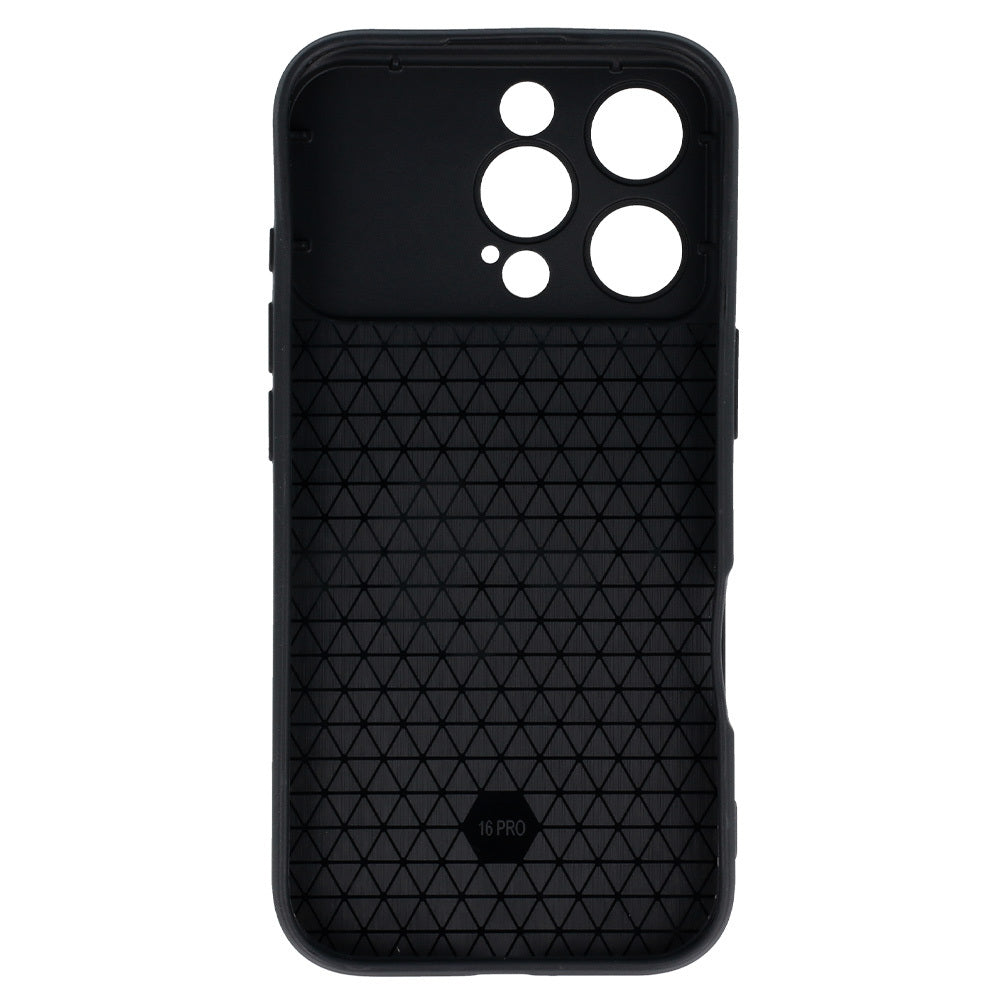 Калъф силикон – Slide Camera Armor – iPhone 16 Pro – Черен