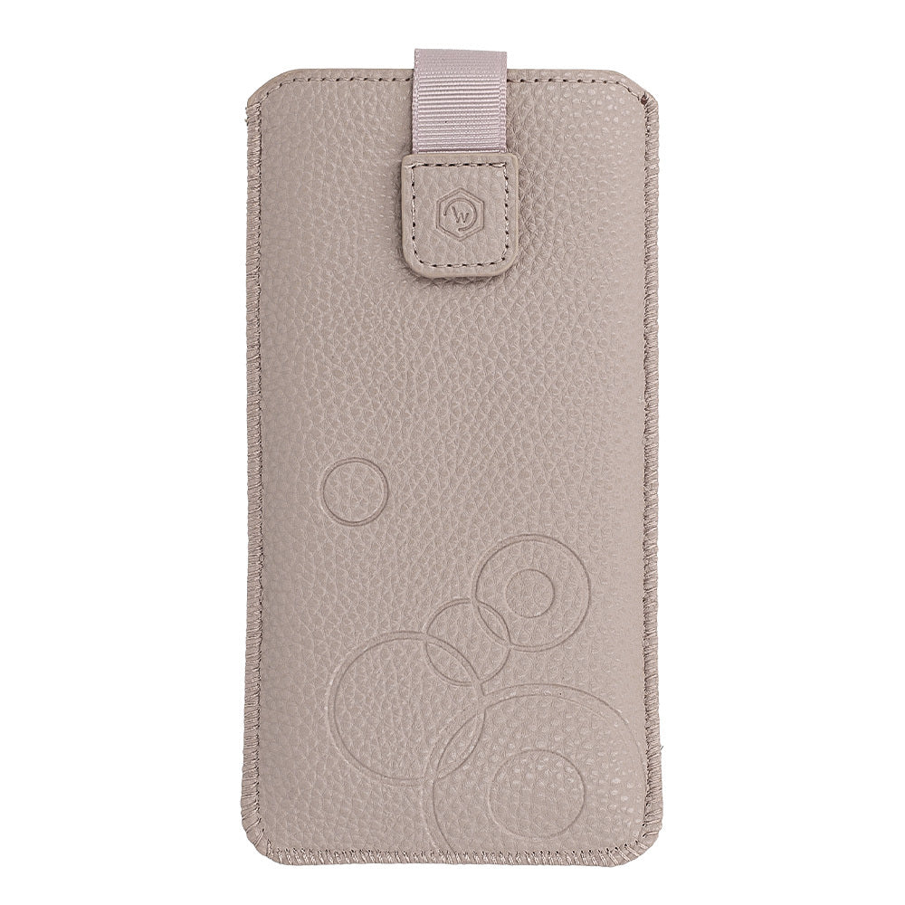 Wonder – Калъф Deko ROZMIAR L – iPhone 13 Mini/12 Mini/SE 2020/2022/7/8 – Cappuchino