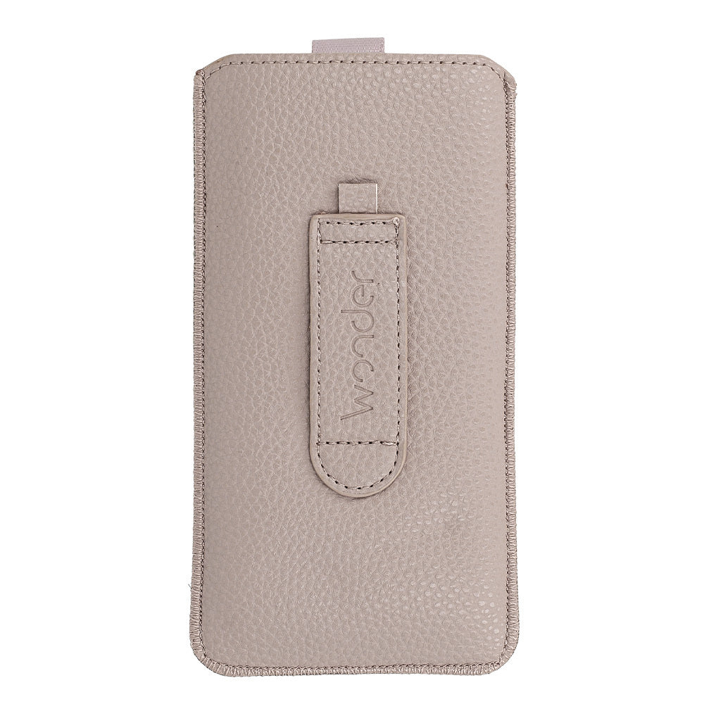 Wonder – Калъф Deko ROZMIAR L – iPhone 13 Mini/12 Mini/SE 2020/2022/7/8 – Cappuchino
