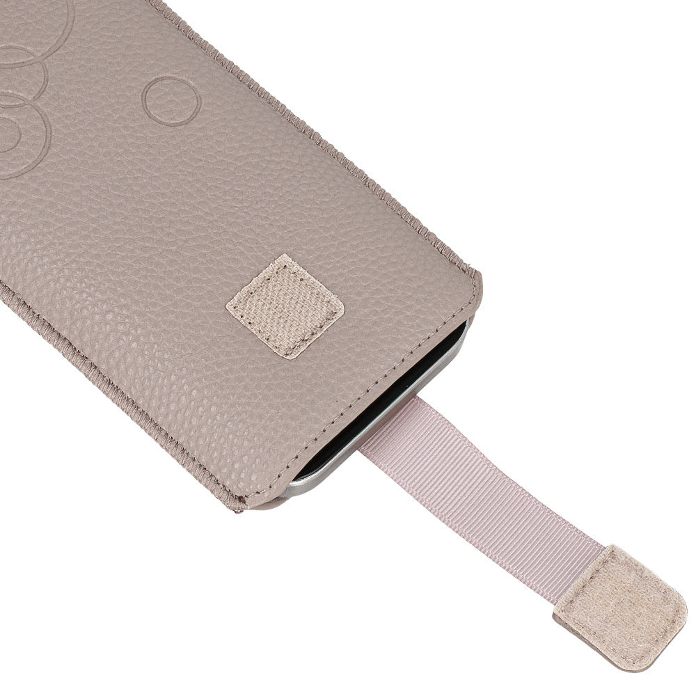 Wonder – Калъф Deko ROZMIAR L – iPhone 13 Mini/12 Mini/SE 2020/2022/7/8 – Cappuchino